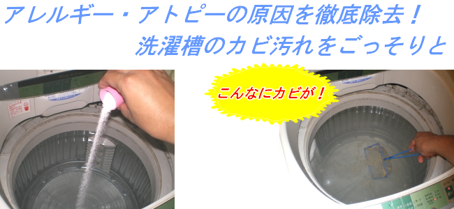 洗濯槽の掃除